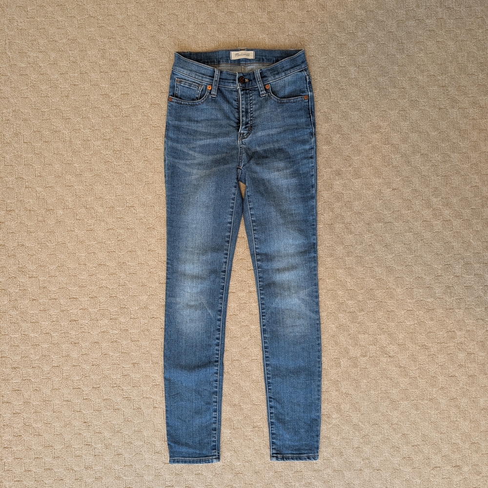 Madewell 9" Mid-rise Skinny Jeans Size 23